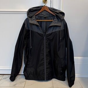 Zine Clothing Black and Gray Windbreaker